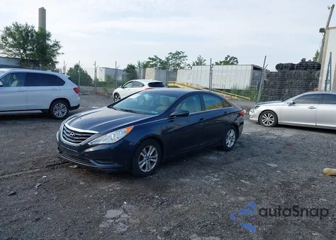 2013 Hyundai Sonata Gls из США, поврежденный, VIN 5NPEB4AC0DH711013